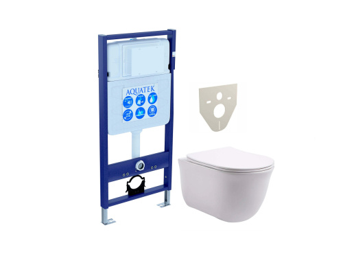 Сет унитаз + инсталляция Aquatek SET AQUATEK КЛАССИК